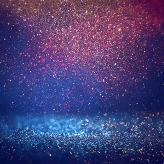 GLTZ09 Glitter Blue Red and Gold